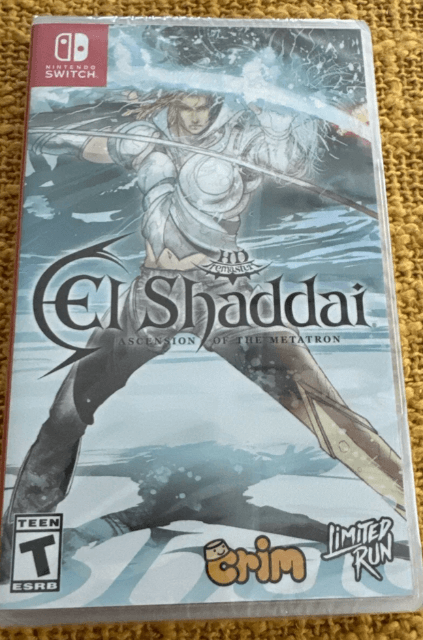 El Shaddai: Ascension Of The Metatron HD Remaster box art for Nintendo Switch